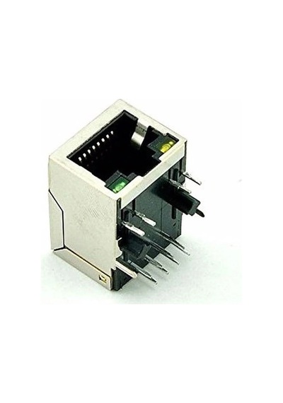 Rj45 Hr911103a Hanrun Trafolu Ledli Ethernet Bağlantı Soketi
