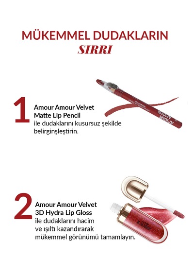 Amour Amour 3d Hydra Nemlendirici Dudak Parlatıcısı Işıltılı & Hacim Veren Lip Gloss 46 Marvelous Mauve