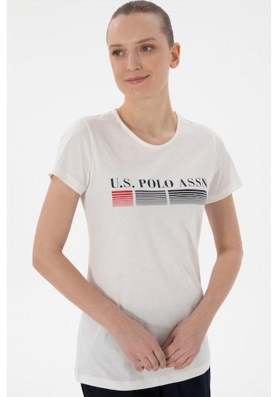 U.s. Polo Assn. Kadın Ekru Pijama Takım 50312919-vr019 Ecru Ekru