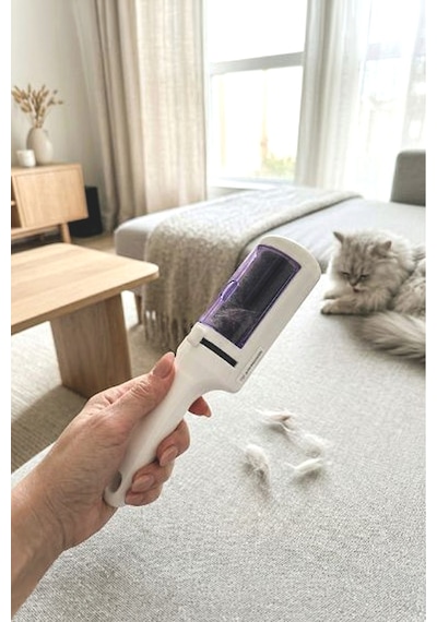 Myclean Hazneli Kedi Köpek Evcil Hayvan Kazak Kıyafet Elbise Halı Yatak Tüy Temizleyici