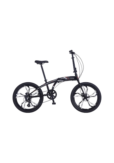 Salcano SLCN 400 24 HD Shimano Altus Katlanır Bisiklet Koyu petro