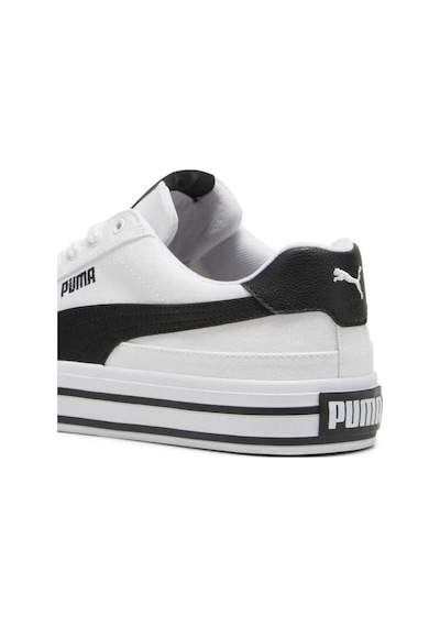 Puma 39635302 Court Classıc Vulc Whıte Black Unısex Spor Ayakkabı Siyah