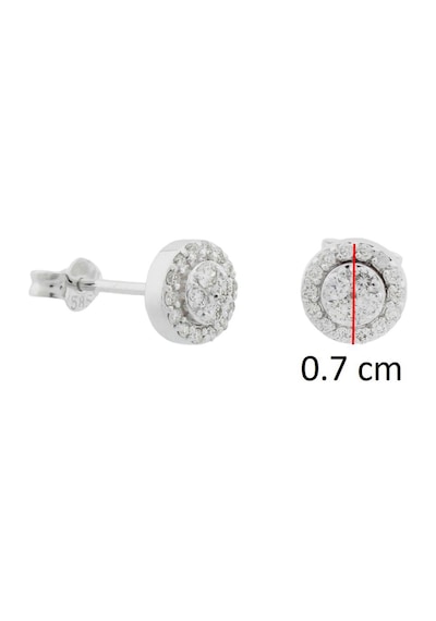 Pırlanta Coronet Küpe Beyaz
