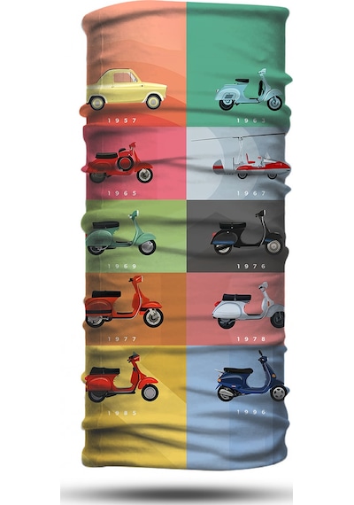 Çok Amaçlı Bandana Motosiklet Boyunluk Balaklava Outdoor Yüz Maskesi Kayak Maskesi Çok Renkli