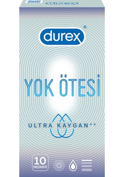 Durex Yok Ötesi Ultra Kaygan Ekstra İnce Prezervatif 10'lu
