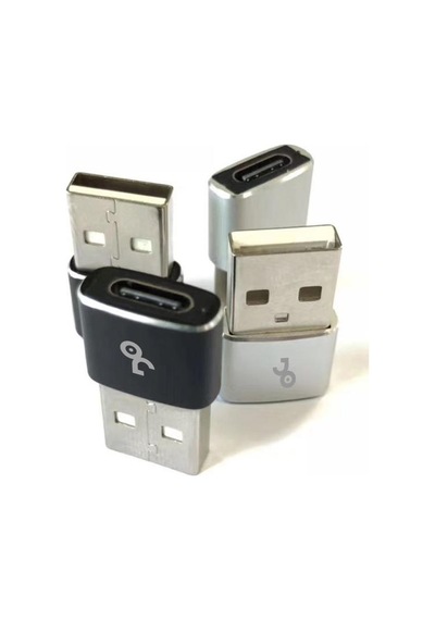 JOPUS   Usb To Type C Adapter  Sarj Çevirici Aparat JO-TY04 Siyah