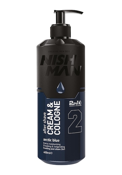 Nishman Tıraş Sonrası Krem & Kolonya N.2 Arctic Blue 400 ML