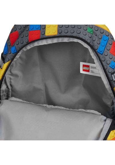 20375-2607 Colorblock Sırt Çantası - Renkli Lego Yapım Parçası