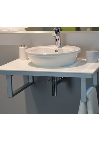 Duravit - Darling New Tezgah Üstü Lavabo Beyaz 47 Cm - 0497470000- Beyaz