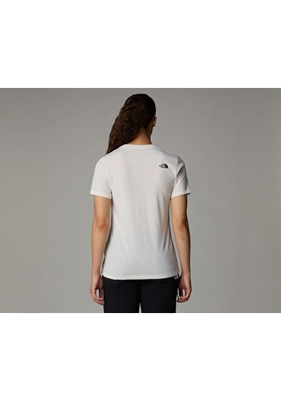 The North Face W Foundation Tee Graphic 1 Kadın Günlük Tişört Nf0a8brzqlı1 Beyaz Beyaz
