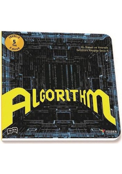 Algorithma-5+ Yaş Level 3 3.Kitap-IQ ve Yetenek Geliştiren Kitaplar Serisi- Tüzder Yayınları