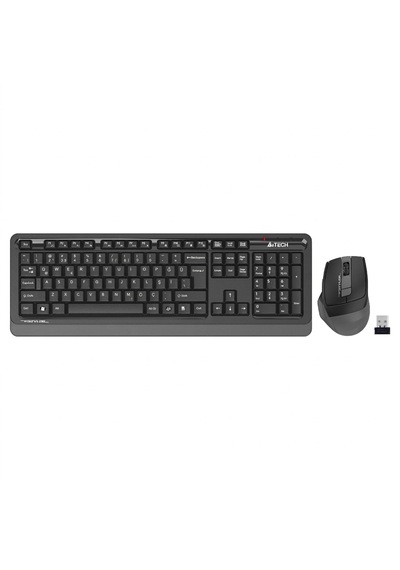 A4 Tech Fg1035 Q Türkçe Kablosuz Gri 2000dpi Klavye+ Mouse