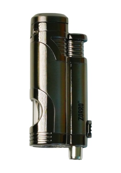 Zorro 2 Torch Pürmüz Gunmetal Metal Puro Çakmağı - Trm1001
