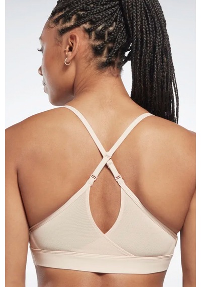 Reebok Lux Strappy Sports Ekru Kadın Bra 000000000101456053 Bej