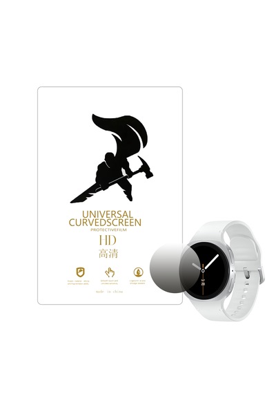 Samsung Galaxy Watch 8 44mm İle Uyumlu Tpu Ekran Koruma Filmi - Ekm109
