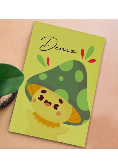Bk Gift Kişiye Özel İsimli Sert Kapaklı Sarı Lastikli Defter , Arkadaşa Hediye, Yeni İş Hediyesi, Doğum Günü Hediyesi-18