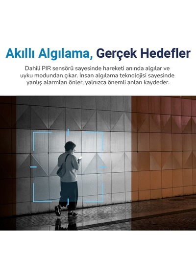 Hybrone Hold İç Ve Dış Ortam Bataryalı Wi-fi Akıllı Kamera