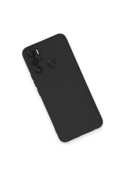 Tecno Pova Neo Kılıf Nano İçi Kadife Silikon - Siyah