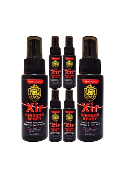 Xir 60 Ml Erkeğe Özel Karışım 3xeffect 6 Adet Sprey