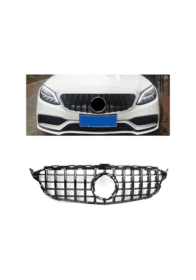 Mercedes C Serisi W205 Gtr Panjur 2019-2021 Arası Uyumlu Siyah