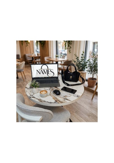 Names Bag Kilitli Tek Saplı Kadın Mini El Ve Omuz Çantası Siyah Siyah