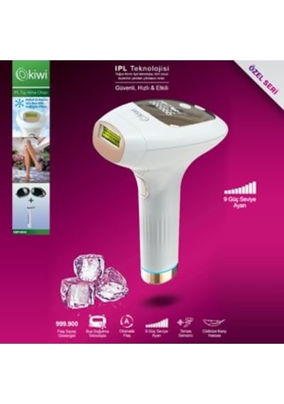 Kiwi KEP-6834 Buz Lazer Otomatik Epilasyon Tüy Alma Cihazı