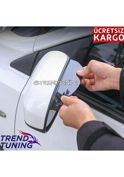 Toyota Avensis Uyumlu Ayna Rüzgarlığı. Yağmur Koruyucu