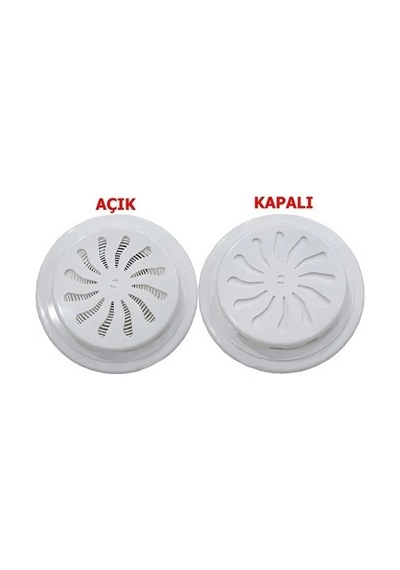 2 Adet Ayarlı Cam Menfezi Doğalgaz Menfez Kapağı