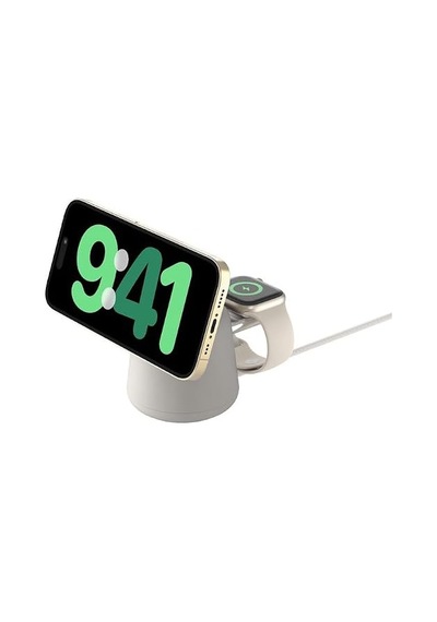 Belkin Boostcharge Pro 2'si 1 Arada Kablosuz Şarj Cihazı, Qi2 15w