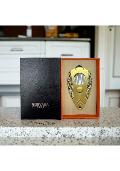 Guevara Gold Taşlı Kelebak Model Puro Kesici 60 Ring