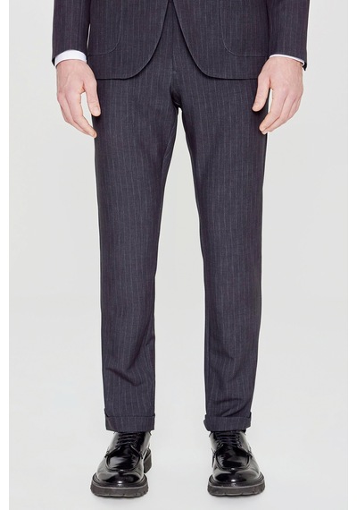 Altınyıldız Classıcs Erkek Sıyah 360 Her Yöne Esneyen Slim Fit Taşıma Torbalı Çizgili Takım Elbise Siyah Altınyıldız Classıcs Erkek Sıyah 360 Her Yöne Esneyen Slim Fit Taşıma Torbalı Çizgili Takım Elbise Siyah