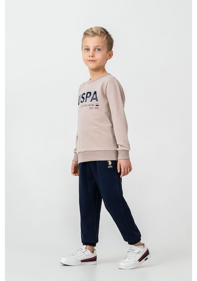 U.S. Polo Assn. Erkek Çocuk Nakışlı Sarı Uzun Kol Eşofman Takımı Us2627-c-v1 Us2627-c-v1