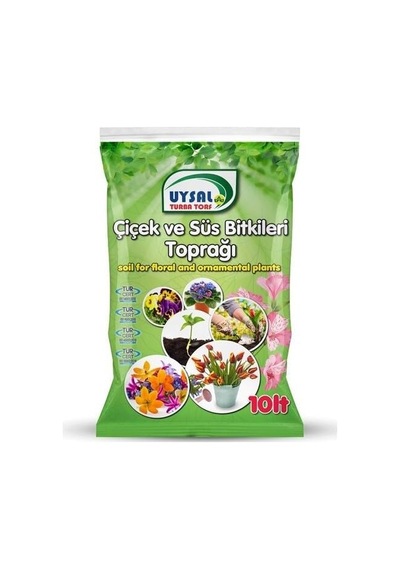 10 Lt Bitki Toprağı, Fideleme, Saksı Toprağı İç Dış Mekan Toprak Torf. 4 KG