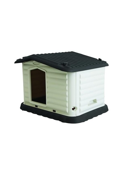 Chateau Köpek Kulübesi M 113x88x77cm Açık Bej