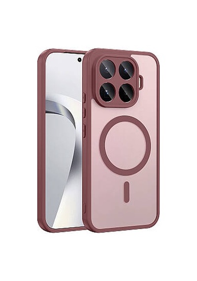 Xiaomi 17t Pro Kılıf M-safe Şarj Özellikli Zore Babet Kapak Xiaomi 17t Pro Zore - Koyu Mor