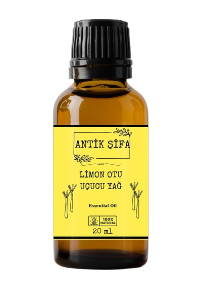 %100 Saf Limon Otu Uçucu Yağı 20 Ml 20 ML
