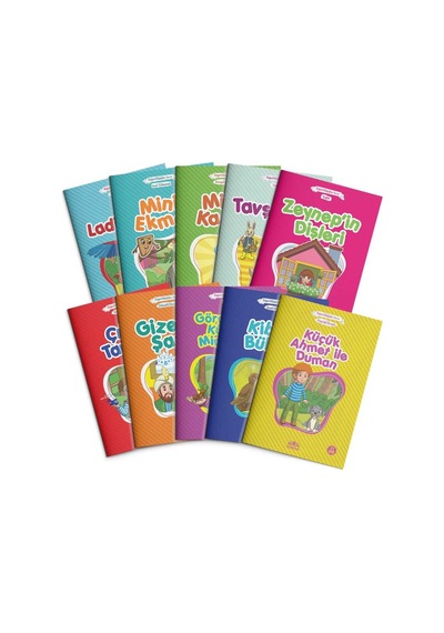 Değerli Masallar Seti (Çanta Boy, 10 Kitap)