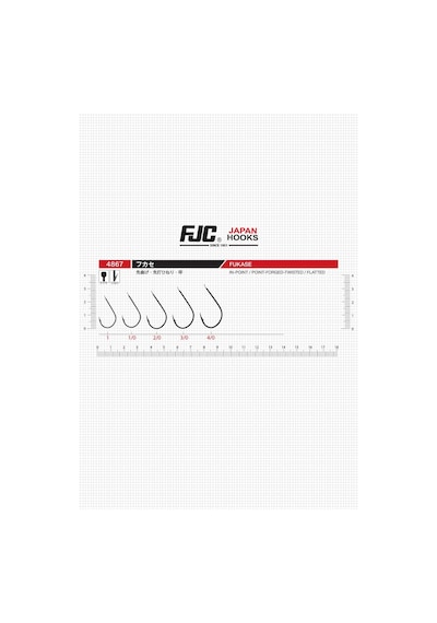 Fjc4867 Fukase Black Nıkel 2/0