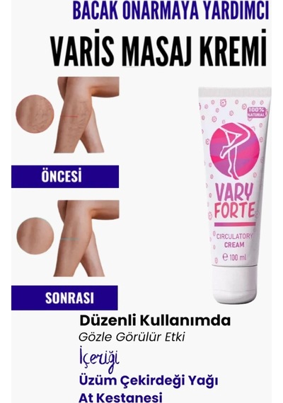 Bacak Varyforte Masaj Kremi 100ml