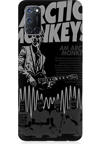 Oppo A72 Uyumlu Arctic Monkeys Desenli Silikon Kılıf