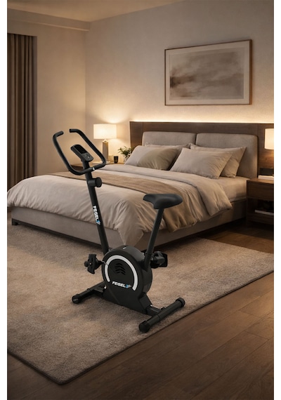 Fegel FG-100 Kondisyon Bisikleti Ev Tipi Spor Bisikleti, Lcd Ekran, Nabız Ölçer, Direnç Ayarlı