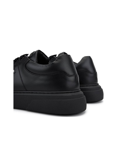 Mario Valentino Unisex Hakiki Deri Siyah Sneakers & Spor Ayakkabı 1040 95s3909 Ayk Sk25-26 Black/black Siyah - Çok Renkli