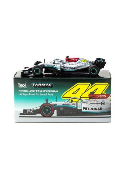 Tarmac Works X İxo Models 1/64 Mercedes-amg F1 W12 E Performance Las Vegas Grand Prix Launch Party - Çok Renkli