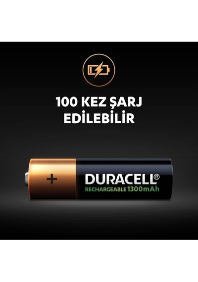 Duracell Şarj Edilebilir Aa 1300 Mah Piller 2 Li Paket