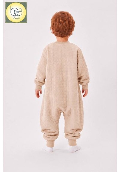 Babyhola Begı Kapitone 1.5 Tog Unisex Bebek Uyku Tulumu 2704 Kahverengi