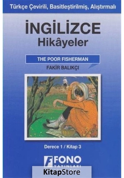 İngilizce Hikayeler - Fakir Balıkçı Derece 1