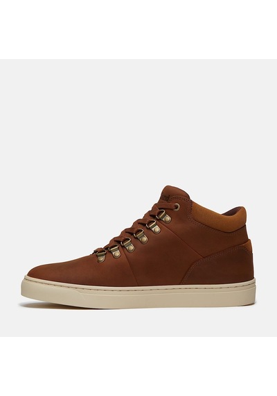 Timberland Lisbon Hill Mid Lace Up Erkek Sneakers-34019 Kahverengi
