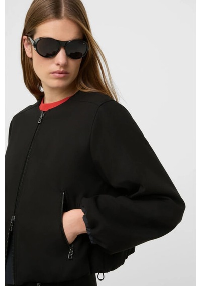 Bogner Yuma Çift Taraflı Blouson Teknik - Jersey Kadın Ceket Siyah