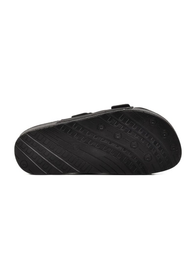 Pierre Cardin Pc-7241 Siyah Nubuk Çift Bantlı Erkek Terlik 001