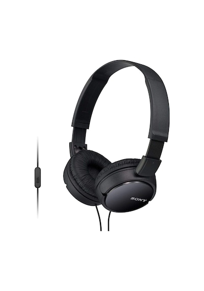 Sony MDR-ZX110APB Mikrofonlu Kulak Üstü Kulaklık Siyah